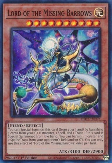 Lord of the Missing Barrows The Infinite Forbidden Yu-Gi-Oh! card