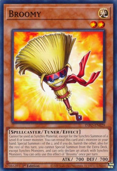 Broomy The Infinite Forbidden Yu-Gi-Oh! card