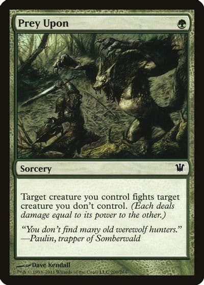 Prey Upon Innistrad Magic card