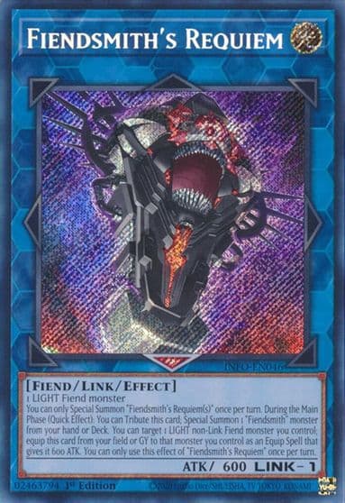 Fiendsmiths Requiem The Infinite Forbidden Yu-Gi-Oh! card
