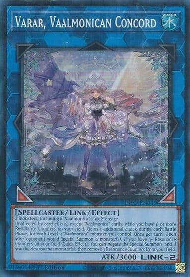 Varar Vaalmonican Concord The Infinite Forbidden Yu-Gi-Oh! card