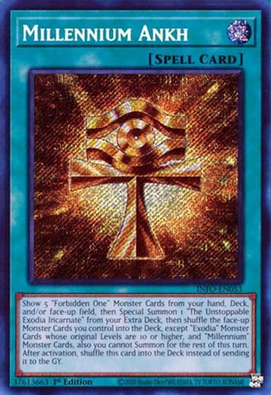 Millennium Ankh The Infinite Forbidden Yu-Gi-Oh! card