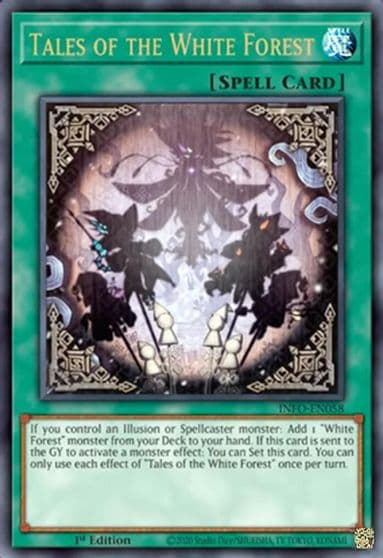 Tales of the White Forest The Infinite Forbidden Yu-Gi-Oh! card