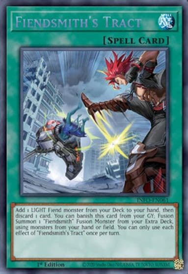 Fiendsmiths Tract The Infinite Forbidden Yu-Gi-Oh! card