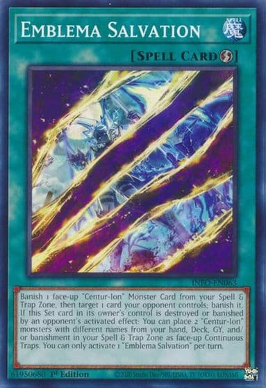Emblema Salvation The Infinite Forbidden Yu-Gi-Oh! card