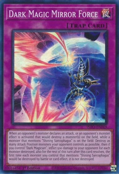 Dark Magic Mirror Force The Infinite Forbidden Yu-Gi-Oh! card