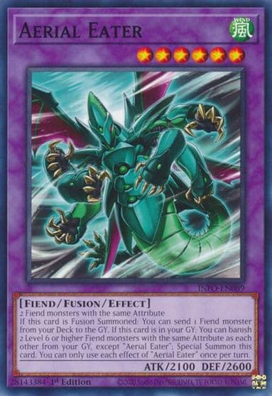 Aerial Eater The Infinite Forbidden Yu-Gi-Oh! card