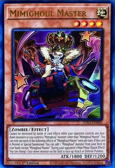 Mimighoul Master The Infinite Forbidden Yu-Gi-Oh! card