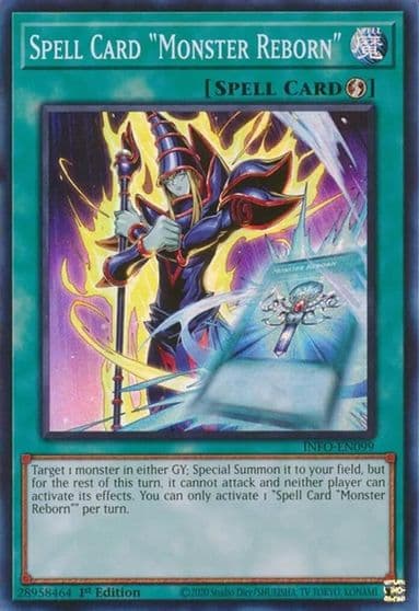 Spell Card Monster Reborn The Infinite Forbidden Yu-Gi-Oh! card