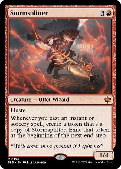 Stormsplitter Bloomburrow Magic card