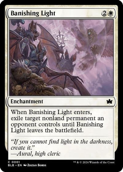 Banishing Light Bloomburrow Magic card