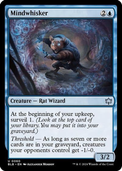 Mindwhisker Bloomburrow Magic card
