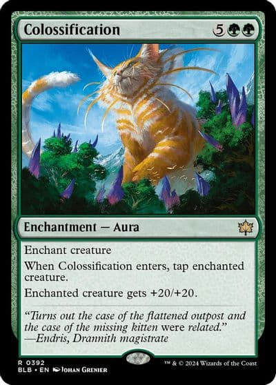 Colossification Bloomburrow Magic card