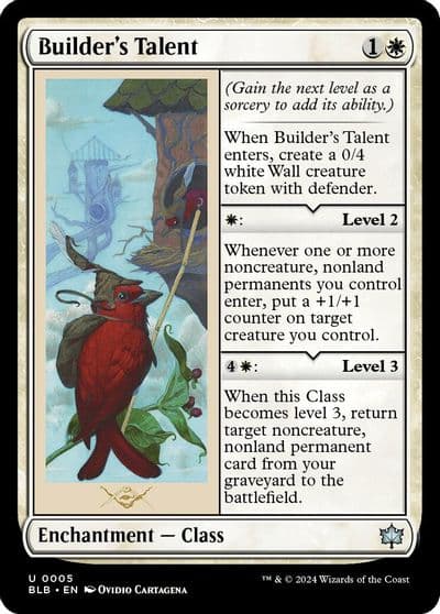 Builders Talent Bloomburrow Magic card