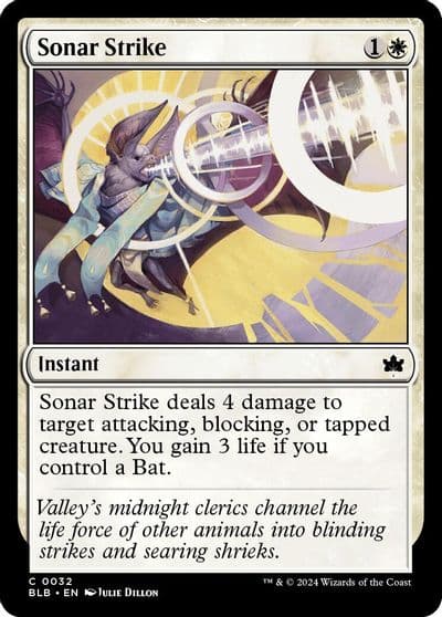 Sonar Strike Bloomburrow Magic card