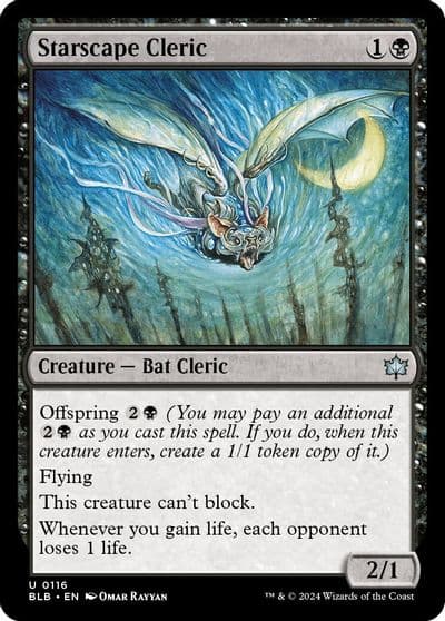 Starscape Cleric Bloomburrow Magic card