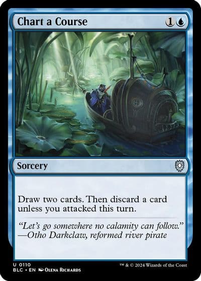 Chart a Course Commander: Bloomburrow Magic card