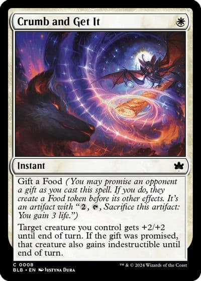 Crumb and Get It Bloomburrow Magic card