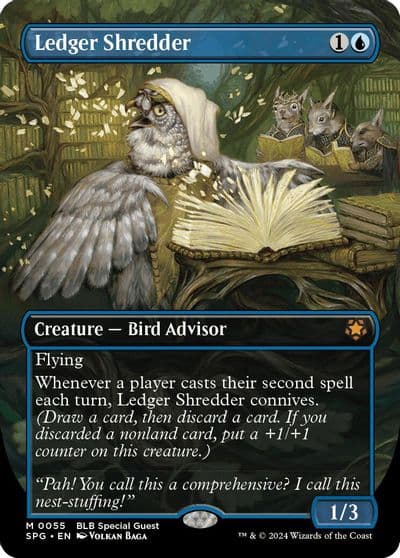Ledger Shredder Borderless Special Guests Magic card
