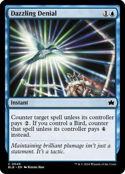 Dazzling Denial Bloomburrow Magic card
