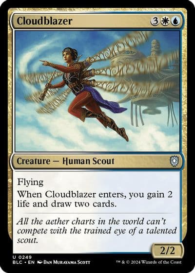 Cloudblazer Commander: Bloomburrow Magic card