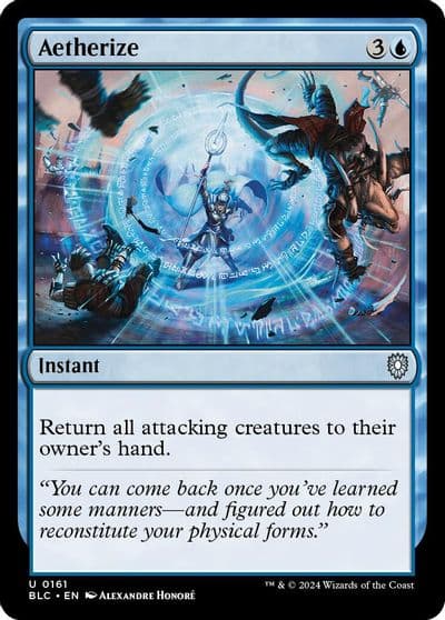 Aetherize Commander: Bloomburrow Magic card