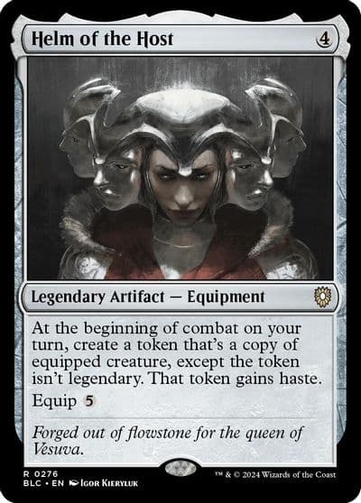 Helm of the Host Commander: Bloomburrow Magic card