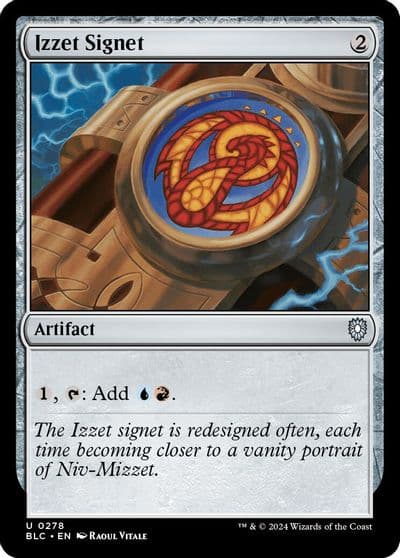 Izzet Signet Commander: Bloomburrow Magic card
