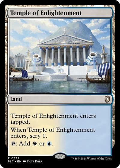Temple of Enlightenment Commander: Bloomburrow Magic card