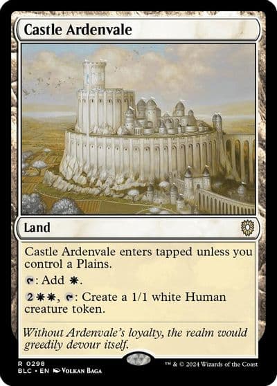 Castle Ardenvale Commander: Bloomburrow Magic card