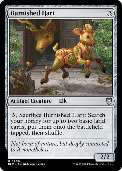 Burnished Hart Commander: Bloomburrow Magic card