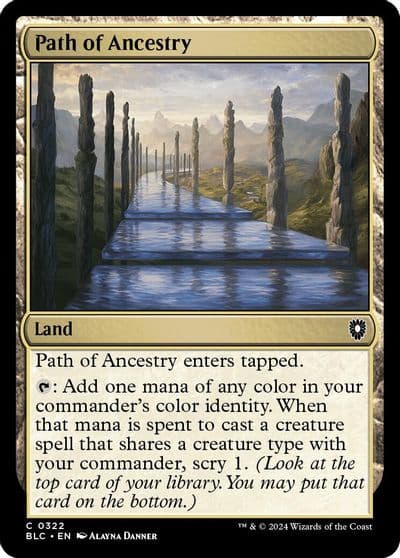 Path of Ancestry Commander: Bloomburrow Magic card