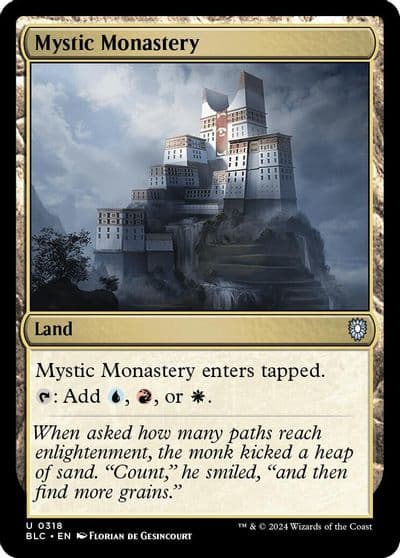 Mystic Monastery Commander: Bloomburrow Magic card
