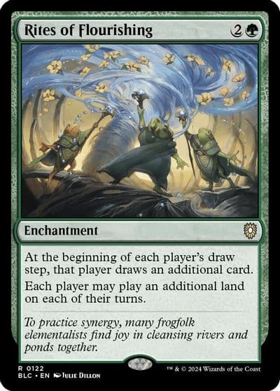 Rites of Flourishing Commander: Bloomburrow Magic card