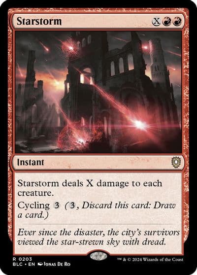 Starstorm Commander: Bloomburrow Magic card