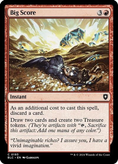 Big Score Commander: Bloomburrow Magic card
