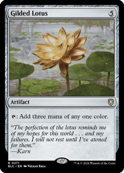 Gilded Lotus Commander: Bloomburrow Magic card