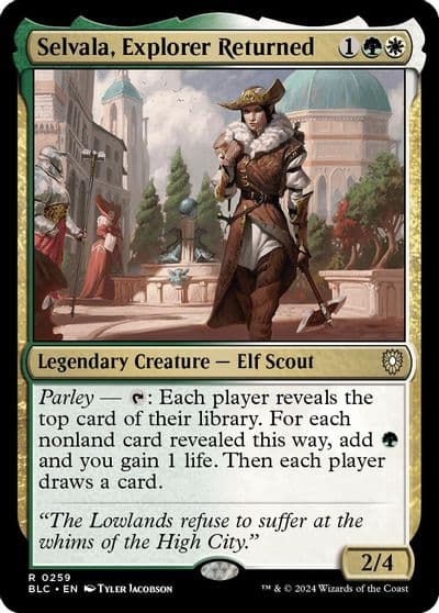 Selvala Explorer Returned Commander: Bloomburrow Magic card