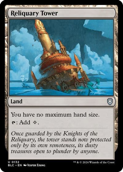 Reliquary Tower Commander: Bloomburrow Magic card