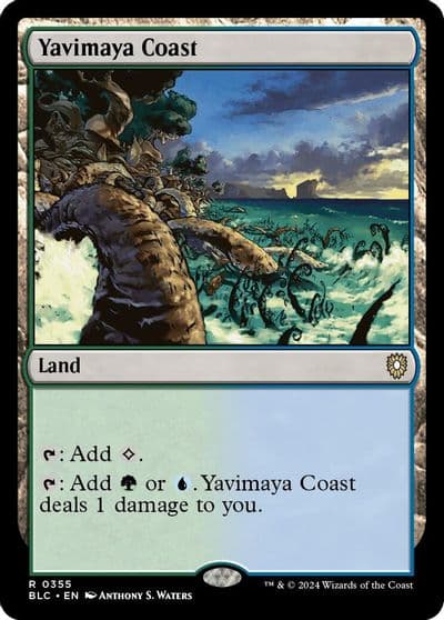 Yavimaya Coast Commander: Bloomburrow Magic card