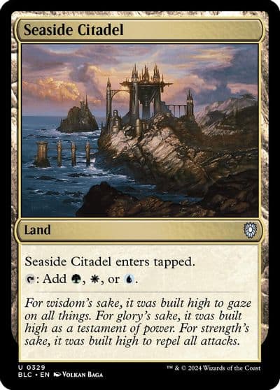 Seaside Citadel Commander: Bloomburrow Magic card