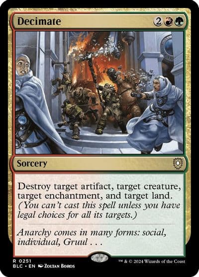 Decimate Commander: Bloomburrow Magic card