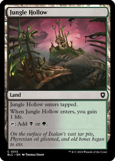 Jungle Hollow Commander: Bloomburrow Magic card
