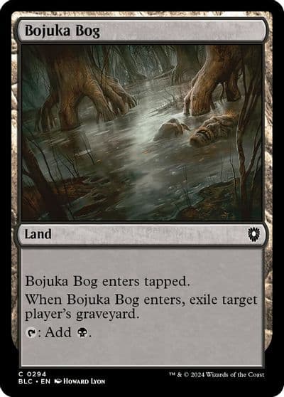 Bojuka Bog Commander: Bloomburrow Magic card