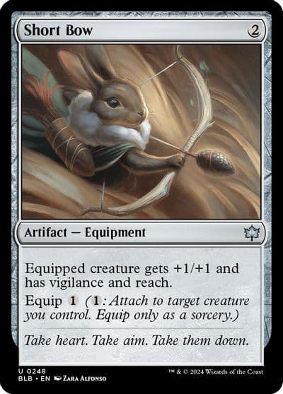 Short Bow Bloomburrow Magic card