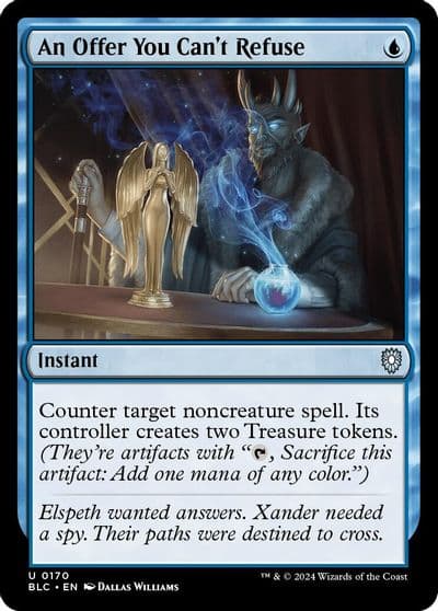 An Offer You Cant Refuse Commander: Bloomburrow Magic card