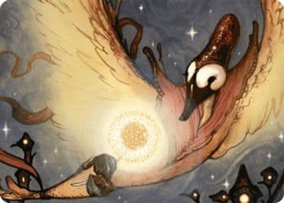 Salvation Swan Art Card Art Series: Bloomburrow Magic card