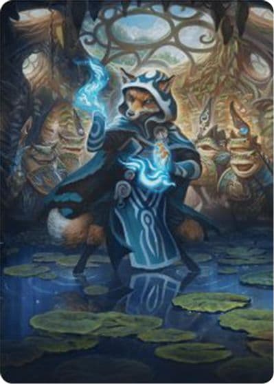 Jace the Mind Sculptor Art Card Art Series: Bloomburrow Magic card