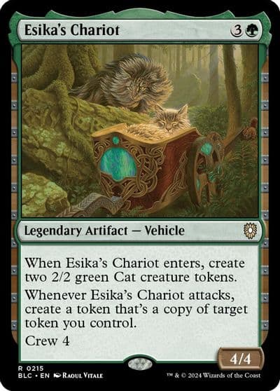 Esikas Chariot Commander: Bloomburrow Magic card