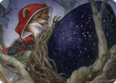 Cruelclaws Heist Art Card Art Series: Bloomburrow Magic card
